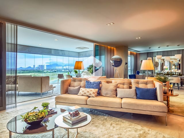 Apartamento 4 quartos e 5 banheiros, à venda, no bairro Barra da Tijuca em Rio de Janeiro