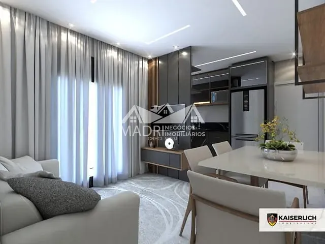 Apartamento 2 quartos e 1 banheiro, à venda, no bairro Nova Palhoça em Palhoça