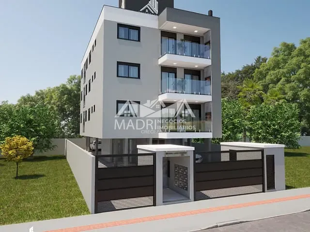 Apartamento 2 quartos e 1 banheiro, à venda, no bairro Nova Palhoça em Palhoça