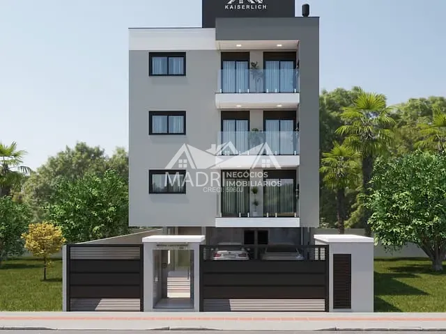 Apartamento 2 quartos e 1 banheiro, à venda, no bairro Nova Palhoça em Palhoça