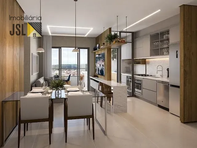 Apartamento com 71m² 2 quartos e 2 banheiros, à venda, no bairro Vila Resende em Caçapava