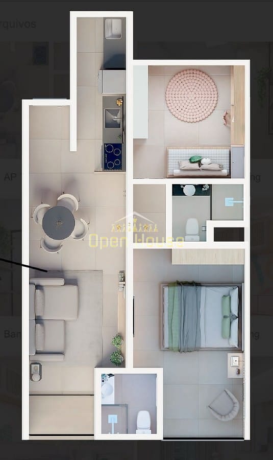 Apartamento, 2 quartos, 60 m² - Foto 12