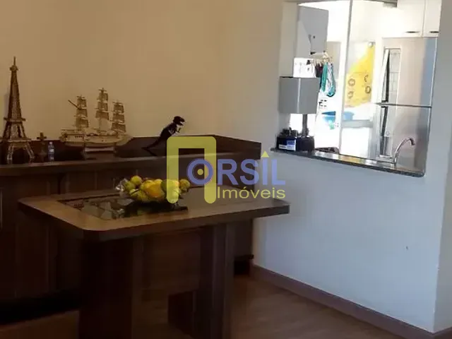 Apartamento com 64m² 3 quartos e 1 banheiro, à venda, no bairro Vila Mogilar em Mogi das Cruzes