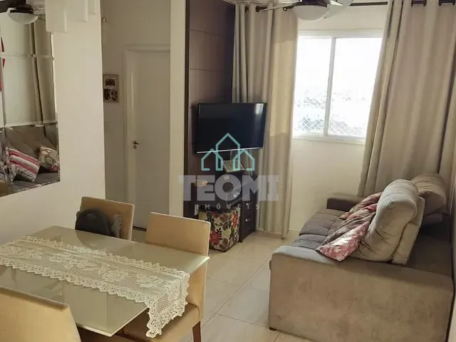 Apartamento com 48m² 2 quartos e 1 banheiro, à venda, no bairro Residencial Sítio Santo Antônio em Taubaté