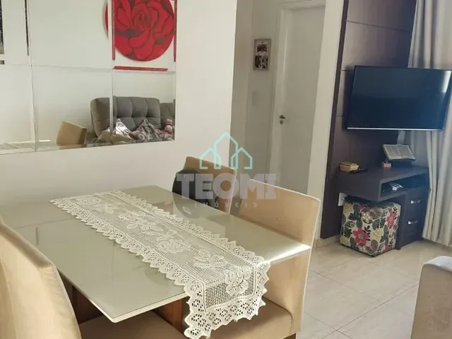 Apartamento com 48m² 2 quartos e 1 banheiro, à venda, no bairro Residencial Sítio Santo Antônio em Taubaté