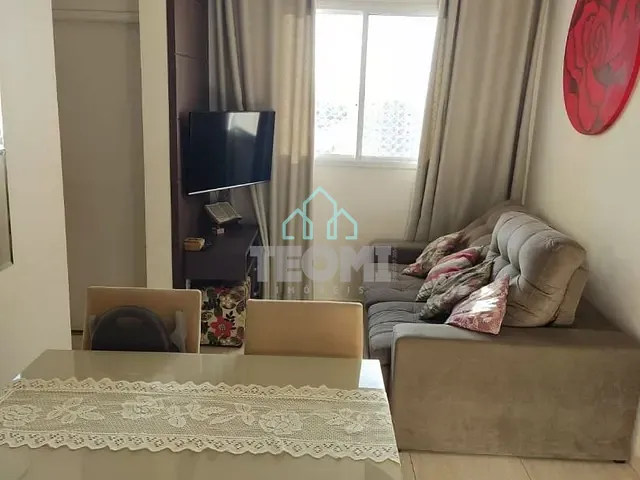 Apartamento com 48m² 2 quartos e 1 banheiro, à venda, no bairro Residencial Sítio Santo Antônio em Taubaté