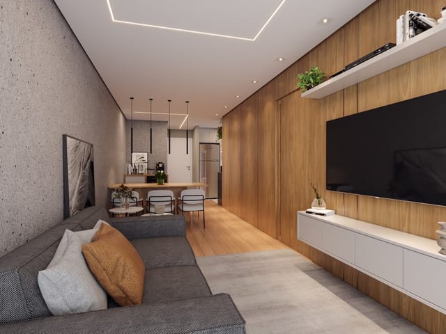 Apartamento com 99m² 2 quartos e 2 banheiros, à venda, no bairro Cajuru em Curitiba