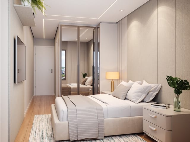 Apartamento com 99m² 2 quartos e 2 banheiros, à venda, no bairro Cajuru em Curitiba