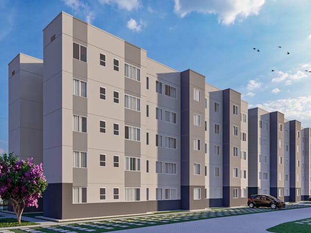 Apartamento 2 quartos e 2 banheiros, à venda, no bairro Passaré em Fortaleza