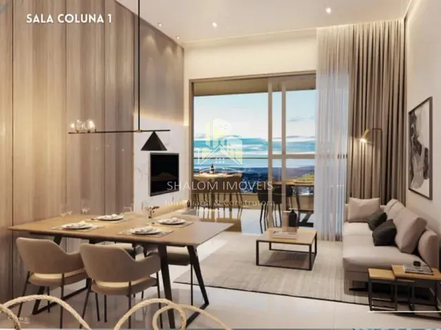 Apartamento 3 quartos e 3 banheiros, à venda, no bairro Praia do Morro em Guarapari