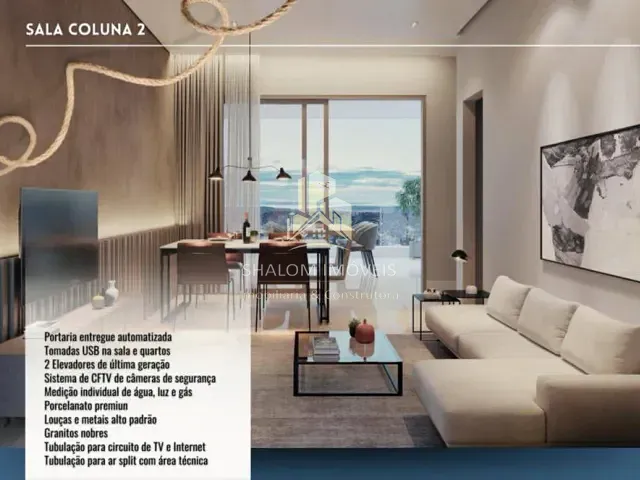 Apartamento 3 quartos e 3 banheiros, à venda, no bairro Praia do Morro em Guarapari