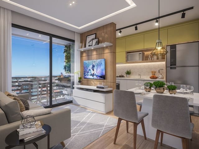 Foto do Apartamento - Apartamento à venda 2 Quartos 1 Vaga 42.81M² Pinheirinho Curitiba - PR | Capri | DSC CONSULTORIA IMOBILIÁRIA