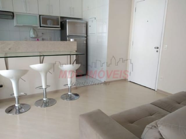 Foto do Apartamento - Apartamento no Campo Belo,  na Rua Vieira de Morais, com 2 quartos, 1 vaga de garagem, próximo do Aeroporto de Congonhas, todo mobiliado. | MDG IMÓVEIS