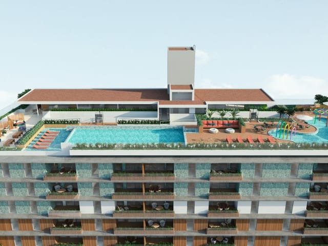 Apartamento com 78m² 2 quartos e 2 banheiros, à venda, no bairro Camboinha em Cabedelo