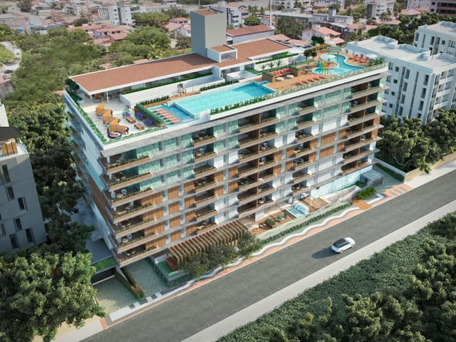 Apartamento com 78m² 2 quartos e 2 banheiros, à venda, no bairro Camboinha em Cabedelo