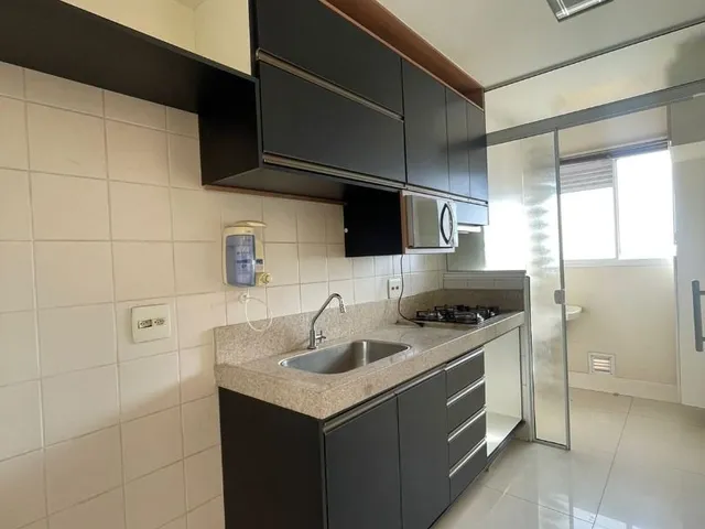 Apartamento com 69m² 3 quartos e 1 banheiro, para alugar, no bairro Vila Belvedere em Americana