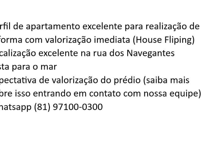 Apartamento 3 quartos e 4 banheiros, à venda, no bairro Boa Viagem em Recife