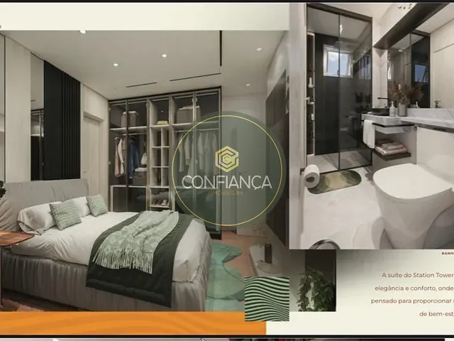 Apartamento 2 quartos e 2 banheiros, à venda, no bairro Fernão Dias em Belo Horizonte