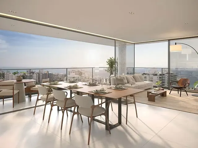Apartamento 3 quartos e 4 banheiros, à venda, no bairro Praia Brava de Itajaí em Itajaí