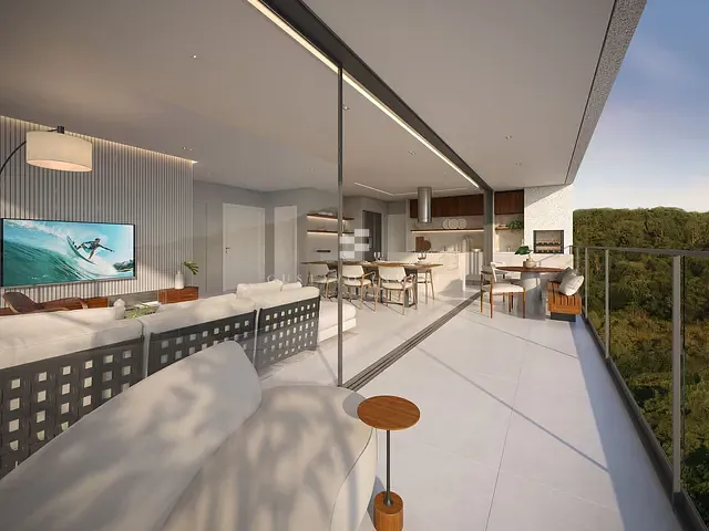 Apartamento 3 quartos e 4 banheiros, à venda, no bairro Praia Brava de Itajaí em Itajaí