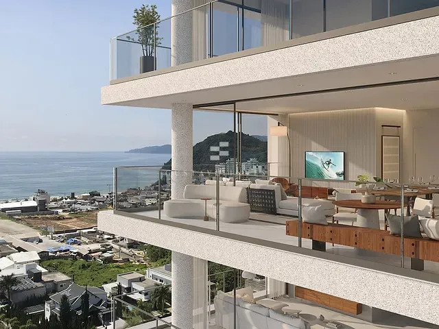 Apartamento 3 quartos e 4 banheiros, à venda, no bairro Praia Brava de Itajaí em Itajaí