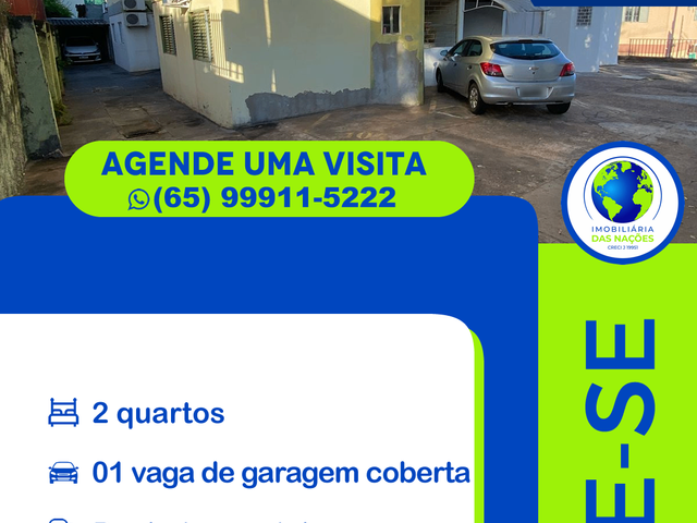 Apartamento com 61m² 2 quartos e 1 banheiro, à venda, no bairro Alvorada em Cuiabá