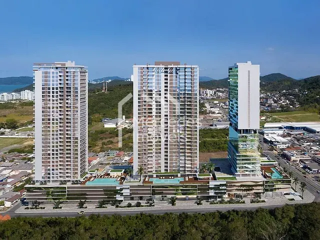 Lançamento 3 quartos e 2 banheiros, disponível, no bairro Praia Brava em Itajaí