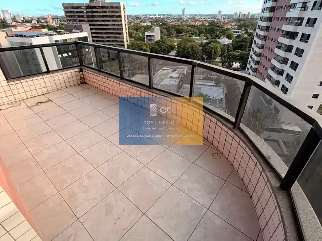 Apartamento 4 quartos e 3 banheiros, à venda, no bairro Casa Forte em Recife