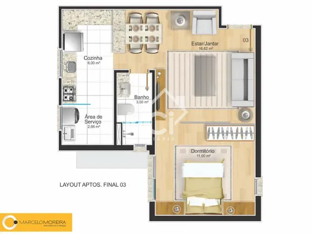 Apartamento à venda, no bairro Centro em Pelotas