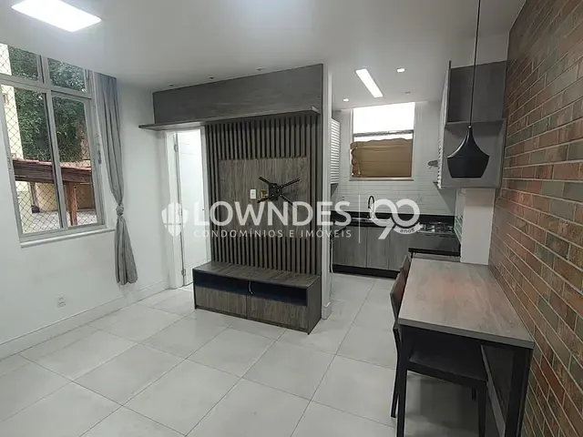Apartamento com 34m² 1 quarto e 1 banheiro, à venda, no bairro Laranjeiras em Rio de Janeiro