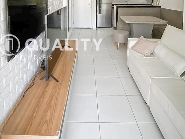 Apartamento 2 quartos e 2 banheiros, à venda, no bairro Presidente Kennedy em Fortaleza