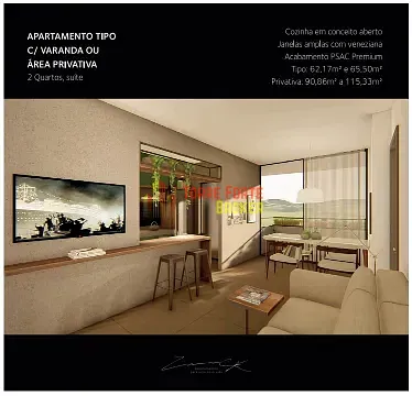 Apartamento, 3 quartos, 80 m² - Foto 1