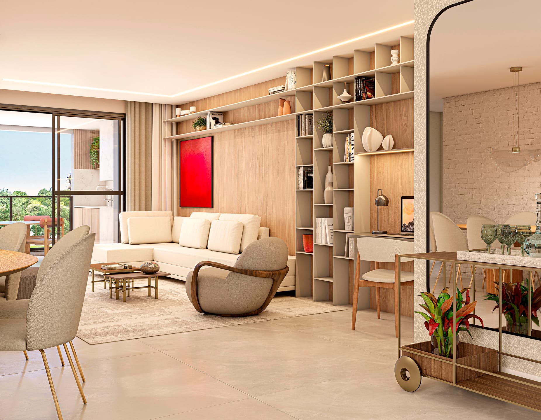 Apartamento, 2 quartos, 71 m² - Foto 2