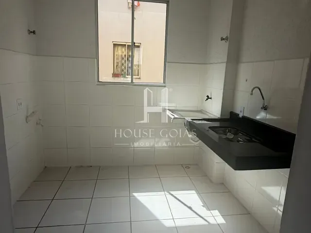 Apartamento 2 quartos e 1 banheiro, à venda, no bairro Residencial Santa Fé em Trindade
