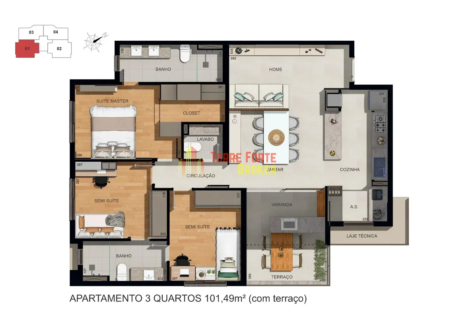 Apartamento, 3 quartos, 81 m² - Foto 16