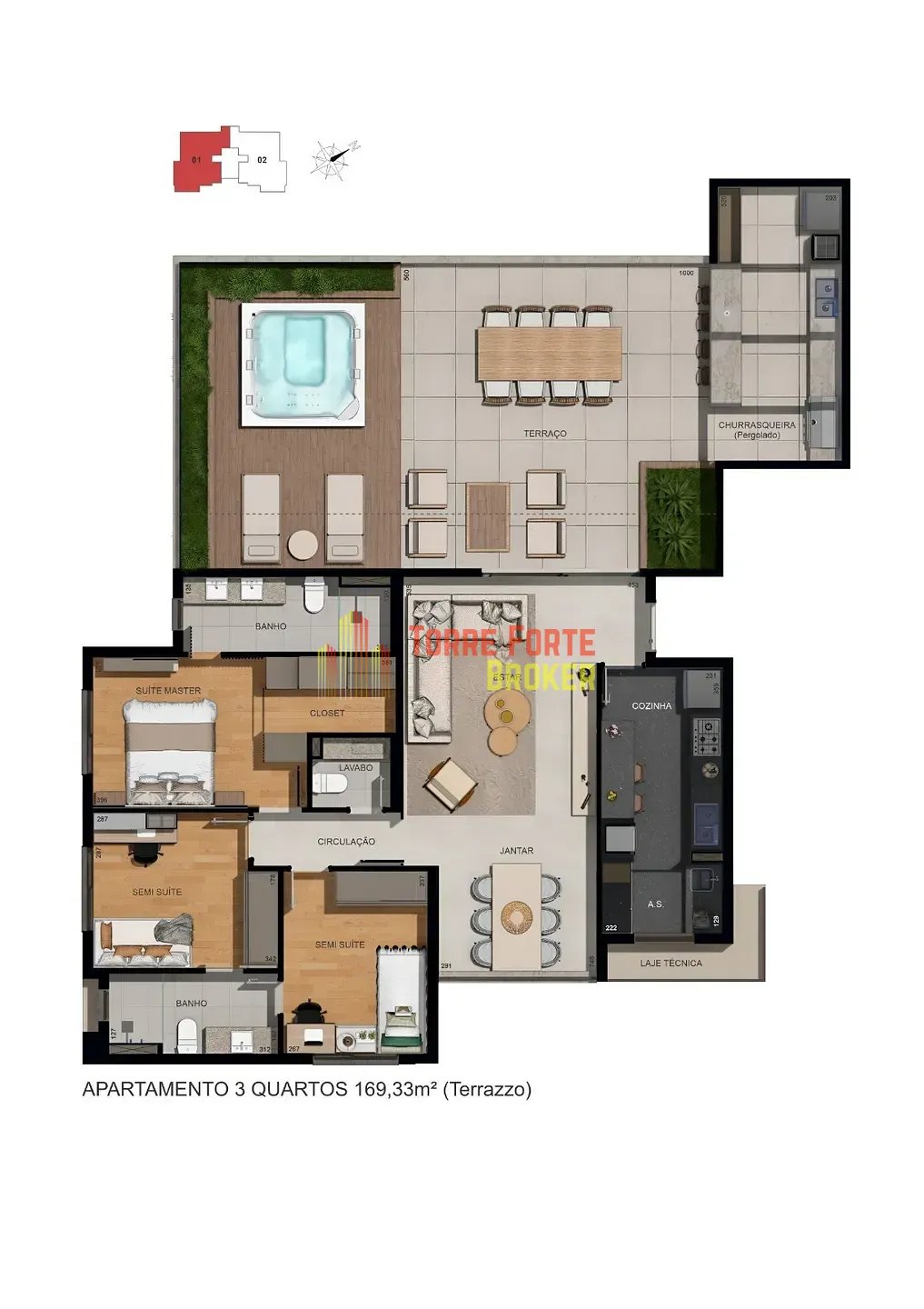 Apartamento, 3 quartos, 81 m² - Foto 13