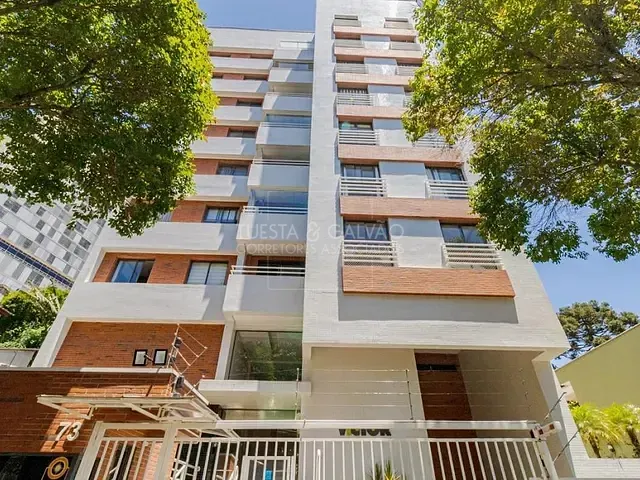 Apartamento com 70m² 2 quartos e 1 banheiro, para alugar, no bairro São Francisco em Curitiba