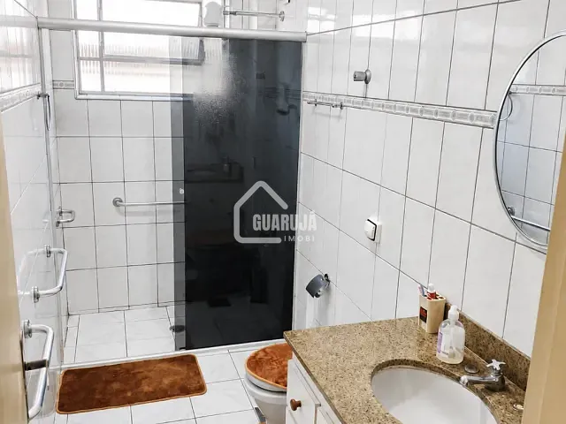 Apartamento 1 quarto e 2 banheiros, à venda, no bairro Enseada em Guarujá
