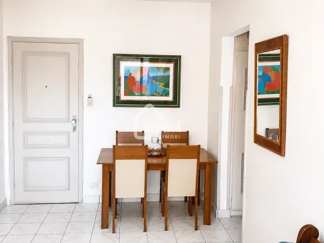 Apartamento 1 quarto e 2 banheiros, à venda, no bairro Enseada em Guarujá