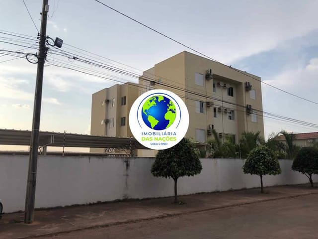 Apartamento com 61m² 2 quartos e 1 banheiro, à venda, no bairro Residencial Coxipó em Cuiabá