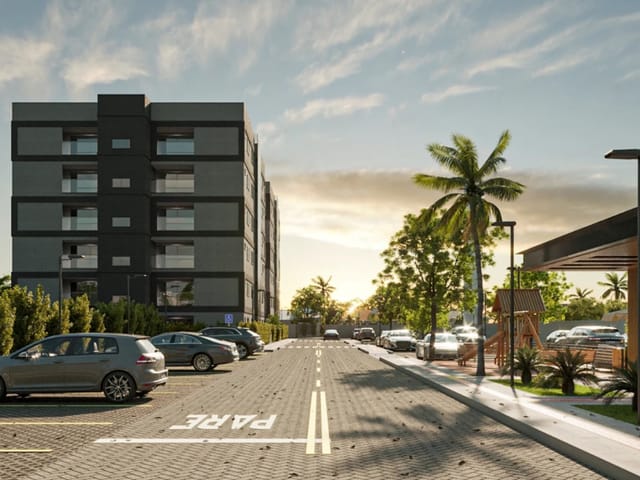 Apartamento com 59m² 2 quartos e 2 banheiros, à venda, no bairro Tiradentes em Campo Grande