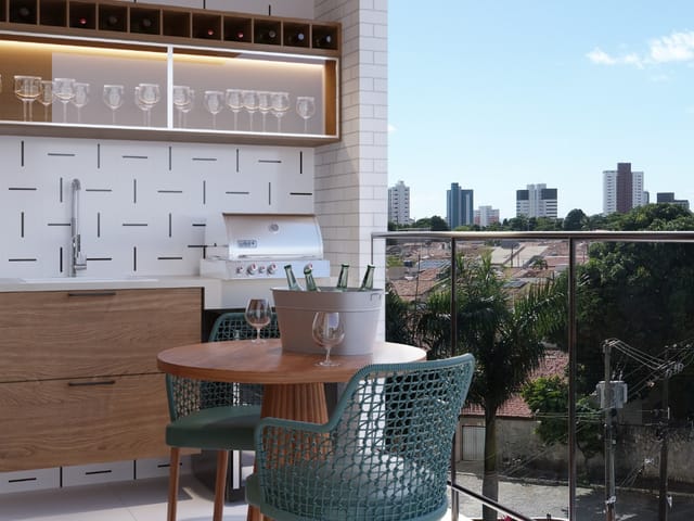 Apartamento com 31m² 1 quarto e 1 banheiro, à venda, no bairro Brisamar em João Pessoa
