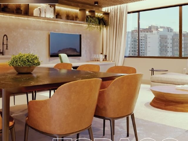 Apartamento com 47m² 1 quarto e 1 banheiro, à venda, no bairro Cabo Branco em João Pessoa