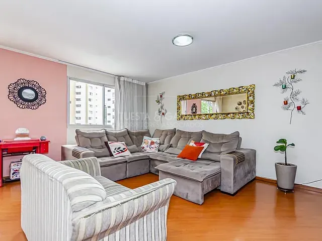 Apartamento com 123m² 3 quartos e 4 banheiros, à venda, no bairro Água Verde em Curitiba