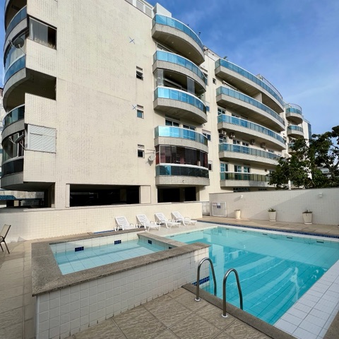 Apartamento com 1392m² 3 quartos e 3 banheiros, à venda, no bairro Passagem em Cabo Frio