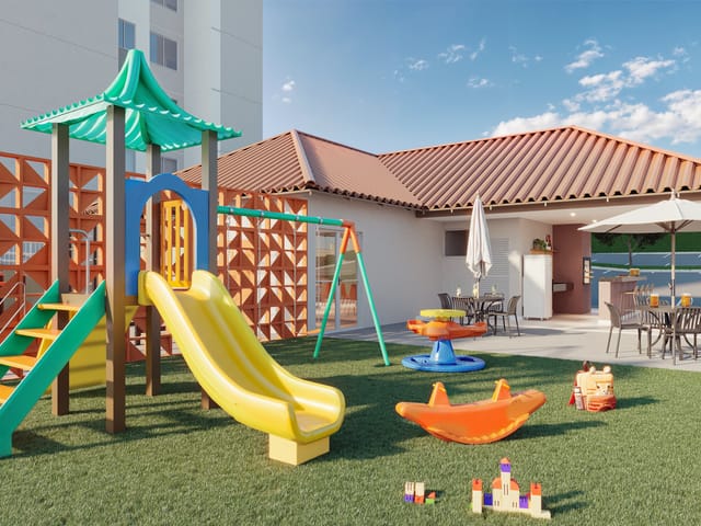 Apartamento 2 quartos e 1 banheiro, à venda, no bairro Gávea em Vespasiano