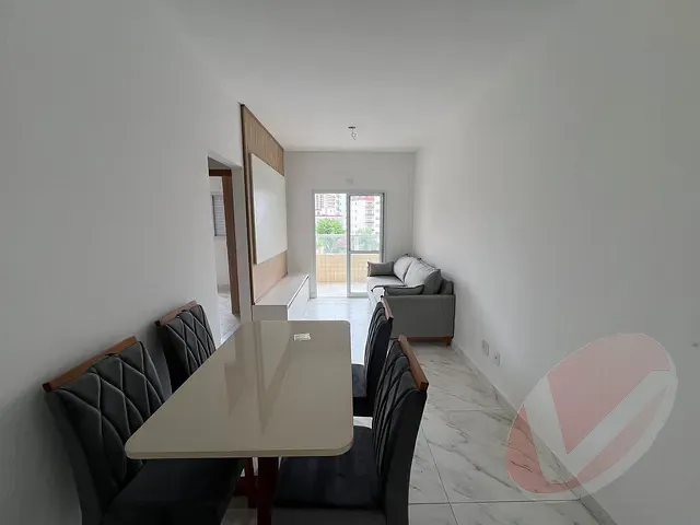 Apartamento com 65m² 2 quartos e 1 banheiro, à venda, no bairro Caiçara em Praia Grande