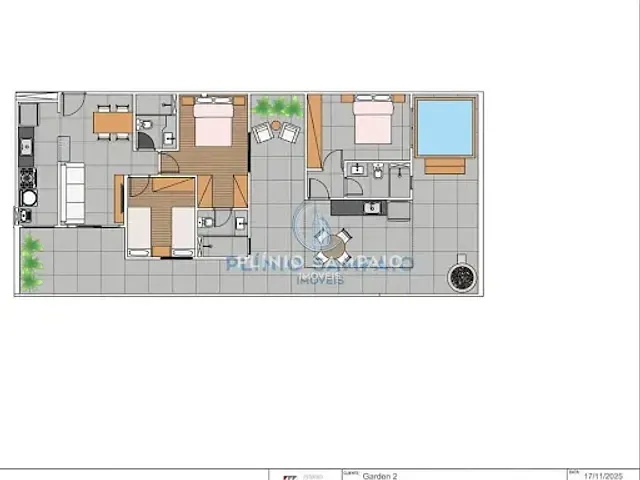 Apartamento com 150m² 3 quartos e 3 banheiros, à venda, no bairro Ilha de Monte Belo em Vitória