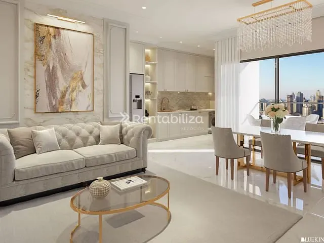 Apartamento 2 quartos e 1 banheiro, à venda, no bairro Jardim Praia Mar em Itapema