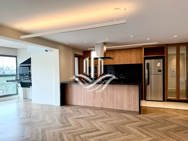 Apartamento 2 quartos e 3 banheiros, para alugar, no bairro Brooklin em São Paulo